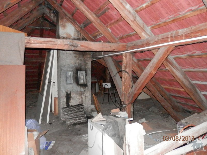 Zatepleni strechy,vystavba podkrovi k bydleni: P8030367