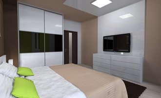 Návrh moderní ložnice