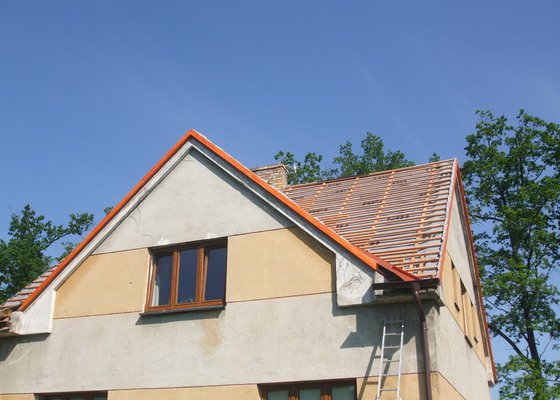 Rekonstrukce a zateplení střechy