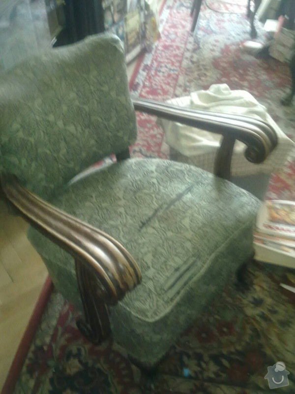 Čalounění židlí, křesel a matrací: 2_kreslo