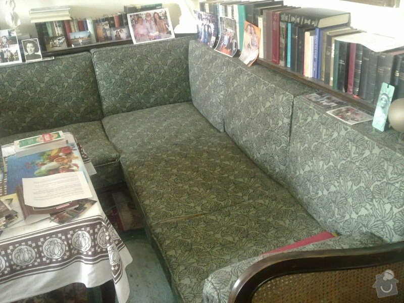 Čalounění židlí, křesel a matrací: 4_sedacka