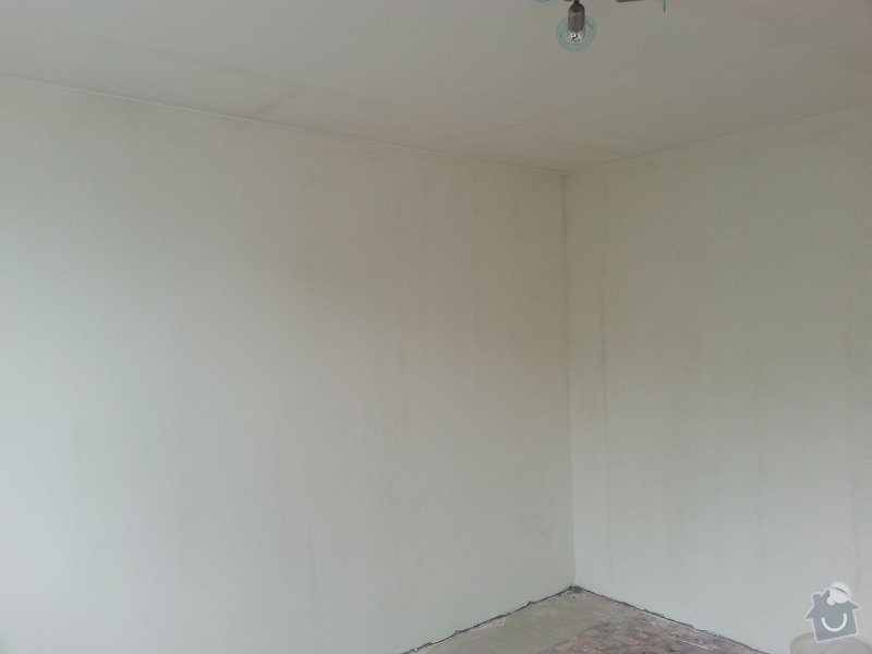 Štuky stěn a sádrokarotonové podhledy: 20130628_153125