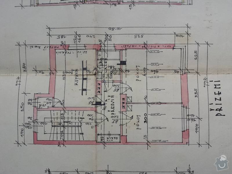 Rozvody elektriky, vody, plynu a topení ve 2+1: plan_bytu