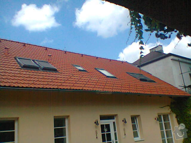 Podbití střechy RD: Fotografie0825