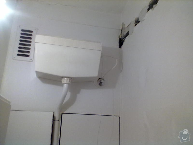 Rekonstrukce Koupelny,Wc ,a snížení stropu v pokoji: 180820131680