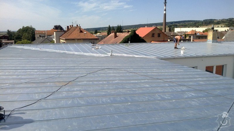 Oprava střechy OUPRŠ Hořice: WP_20130723_008