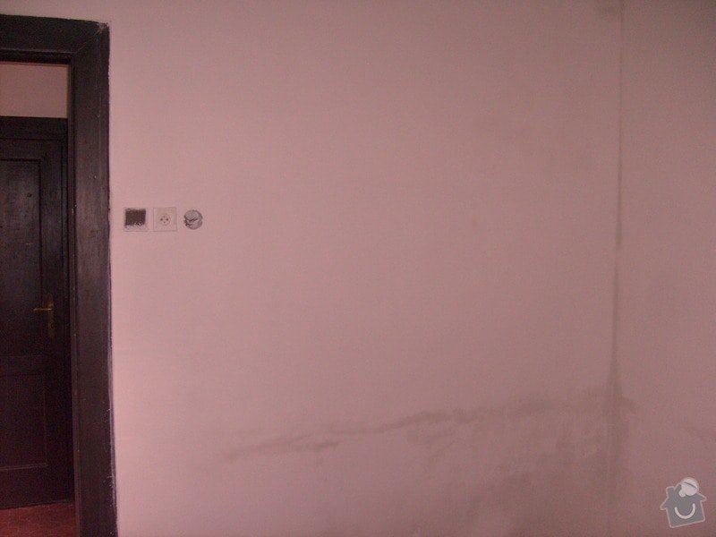 Oprava zdi po dlazbe + vymalovani: jara_370