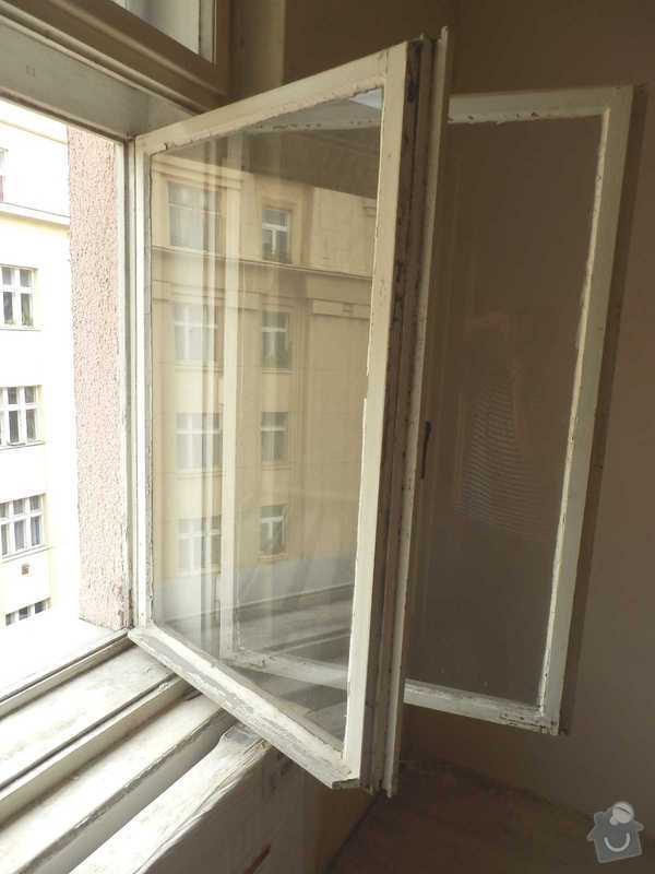 Lakovani oken a dveri, vymalovani bytu: okno-5
