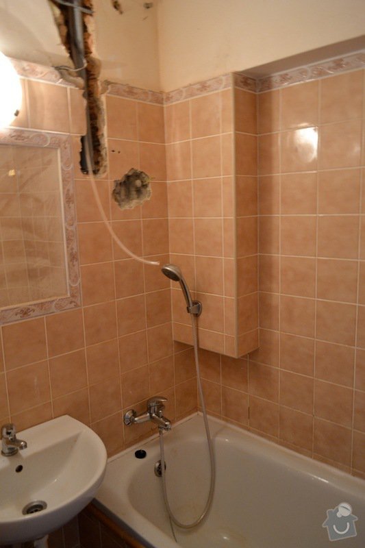 Rekonstrukce koupelny, WC a položení keramické dlažby v kuchyni: koupelna_soucasny_stav-1
