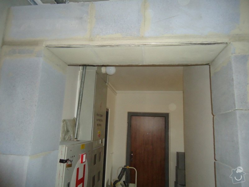 Stavební úpravy (rozšíření)panelového bytu: DSC08483