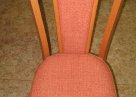 Čalounění židlí - stav před realizací