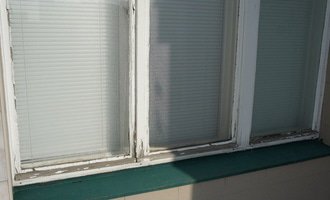 Repase vnějších dřevěných (špaletových) oken - stav před realizací