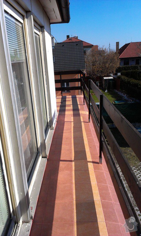 Pokládka dlazby na balkon: IMAG0247