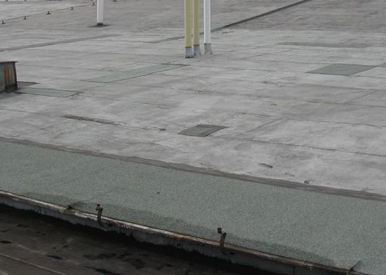 Opravu ploché střechy - stav před realizací