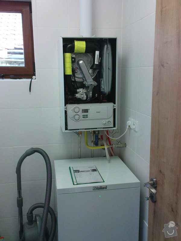 Vaillant VU186+VIH120 uvedení kondenzačního kotle do provozu: DSC00867