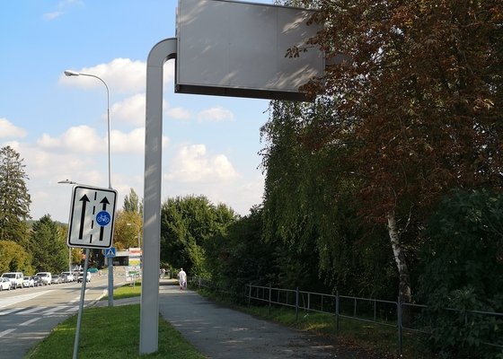 Nátěr stojanu k billboardu