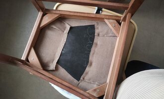 Oprava rozklížené jídelní židle