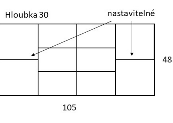 Výroba a montáž botníku a nových dvířek k vestavné skříňce