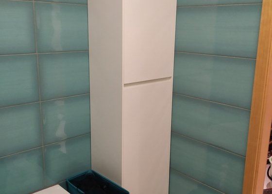 Renovace panelákové koupelny a WC