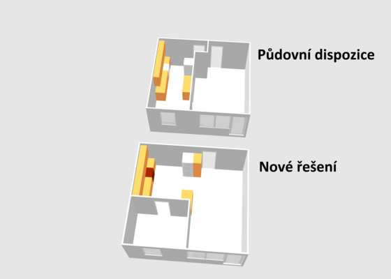 Částečná rekonstrukce panelového bytu