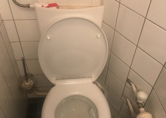 Oprava záchodu a umyvadla
