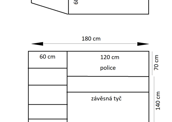 Vestavěné skříně na míru