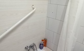 Montáž sprchového koutu - stav před realizací
