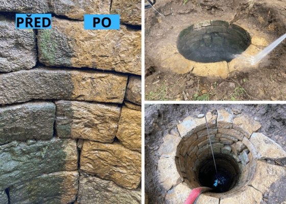 Oprava, čištění a příprava vodoinstalace studny 8m - Lanškroun