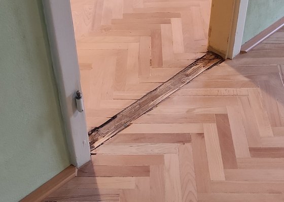 Renovace parketové podlahy cca. 35m