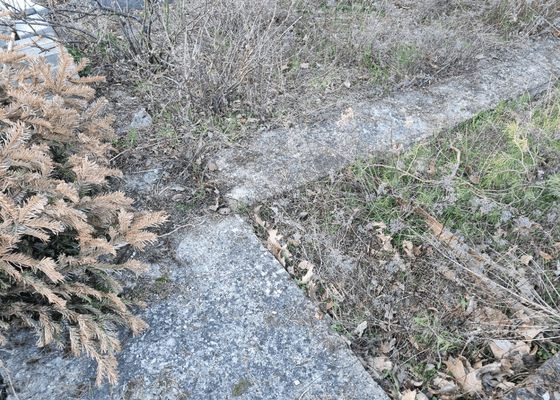 Vybourání betonových chodníků