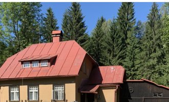Nátěr plechové střechy - stav před realizací