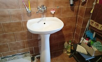 Částečná rekonstrukce koupelny - stav před realizací