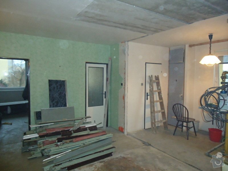 Rekonstrukce bytu 3+1 v panelovém domě: 21