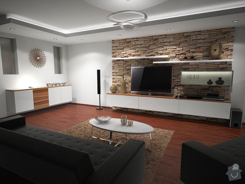Hledám návrháře interiérů...chystáme se předělávat obývací pokoj. Potřebuji pomoci s návrhem a následnou realizací. : 7