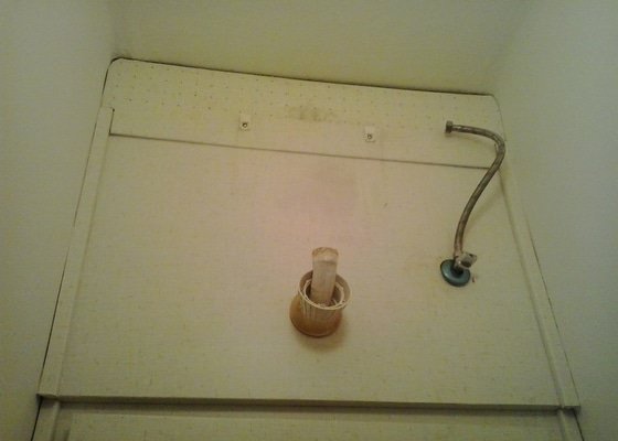 Výměna WC splachovače+vod.baterie