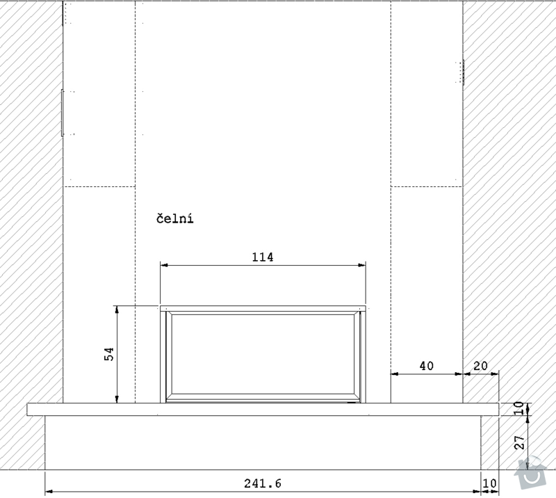 Krb designový teplovzdušný.: celni