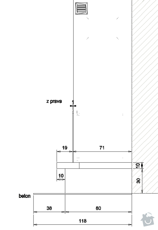 Krb designový teplovzdušný.: prava