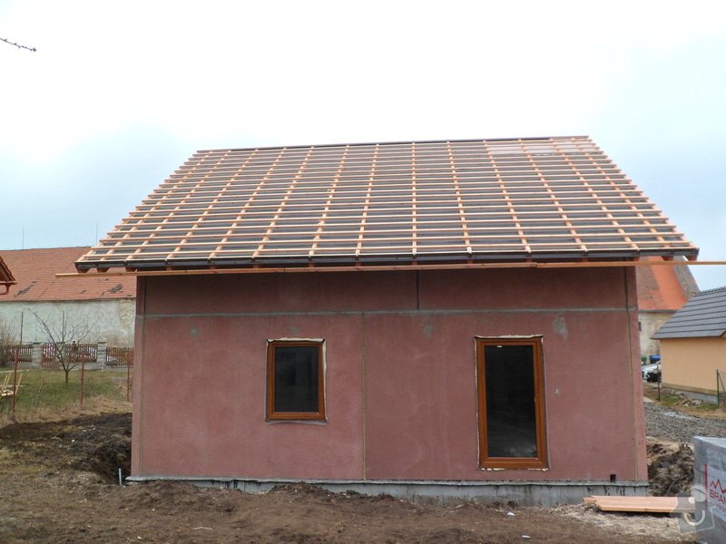 Střecha na novostavbě rodinného domu: SAM_1591