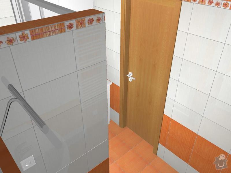 Kompletní rekonstrukce koupelny: 3D-02