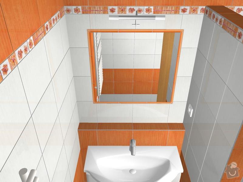 Kompletní rekonstrukce koupelny: 3D-04