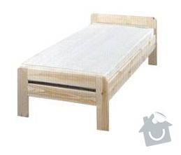 Dřevěná postel 200x90cm: 4049905513