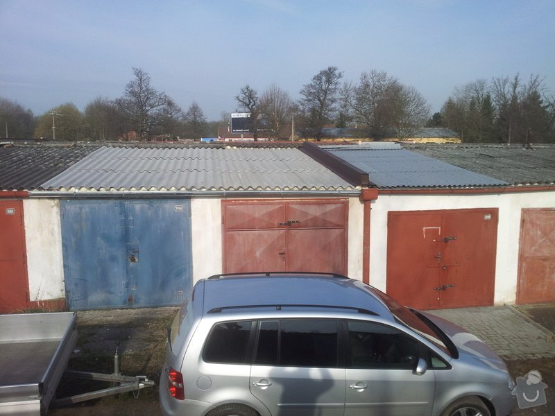 Oprava střechy garáže: 20140328_083424