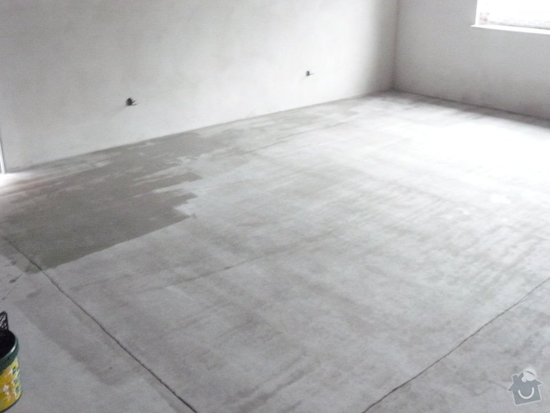 Zhotovení finální podlahy cementovým potěrem: natirani3