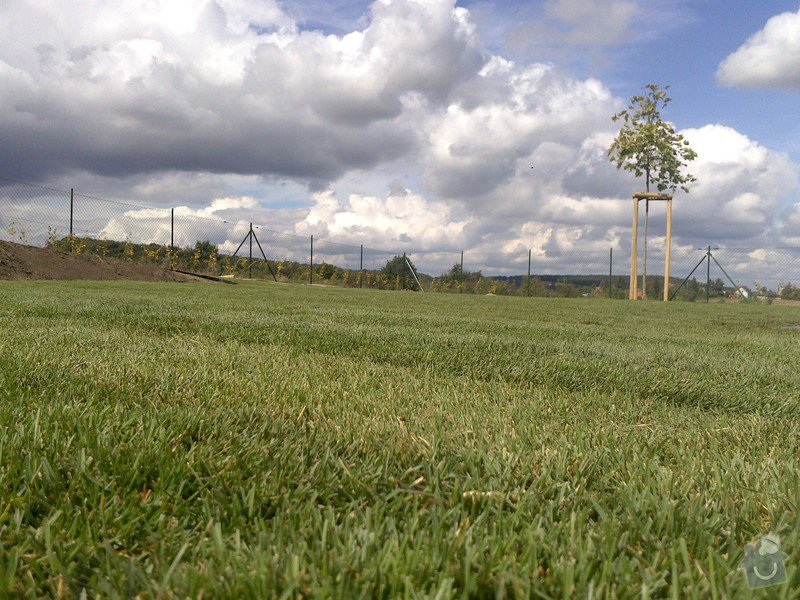 Založení trávníku 320m2 (výsev nebo pokládka koberce): 2013-09-12_12.30.22