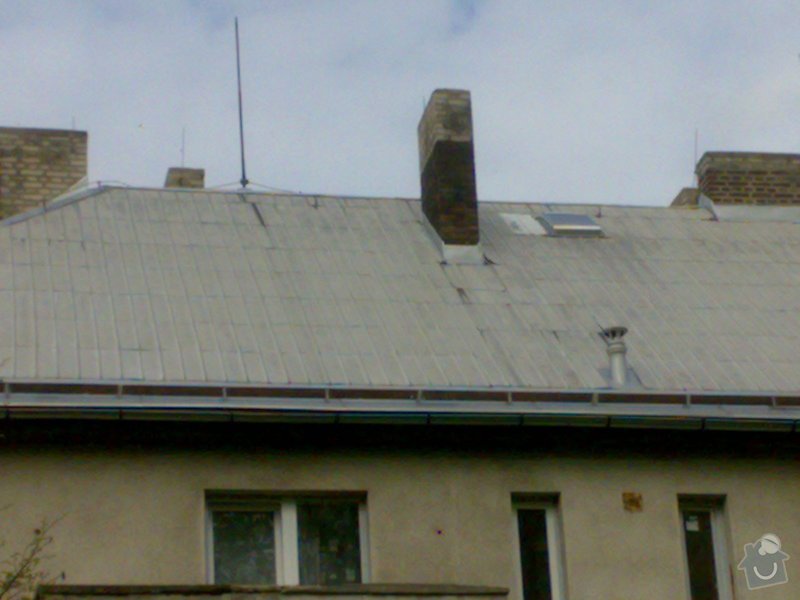 Oprava hliníkové střechy - bytový dům v Bořinách: 05052014218
