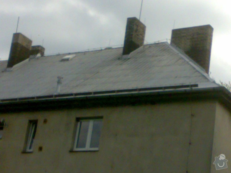 Oprava hliníkové střechy - bytový dům v Bořinách: 05052014219