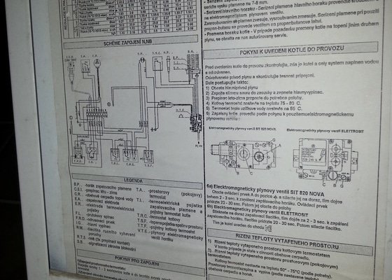 Vymena stareho plynoveho kotle za novy