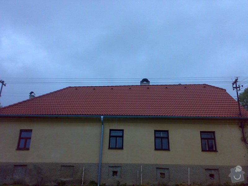 Rekonstrukce střechy - vazby, stavba komínů: 11052014226