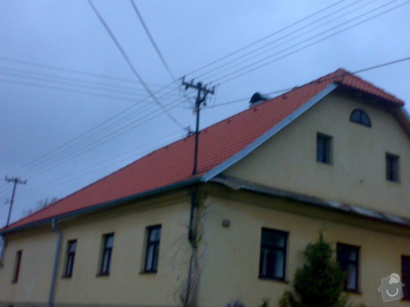 Rekonstrukce střechy - vazby, stavba komínů: 11052014227
