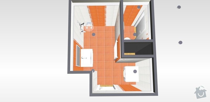 Rekonstrukce bytového jádra a stavební úpravy pro osazení kuchyňské linky: 12